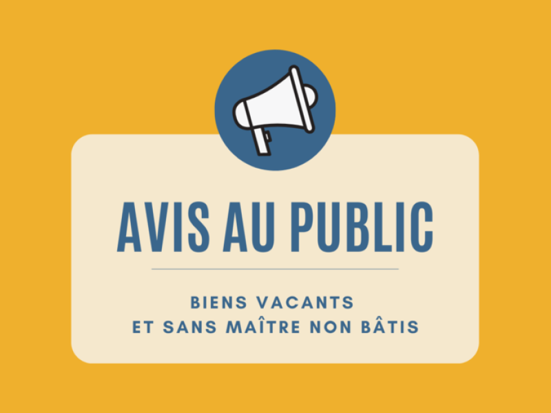 biens présumés sans maître